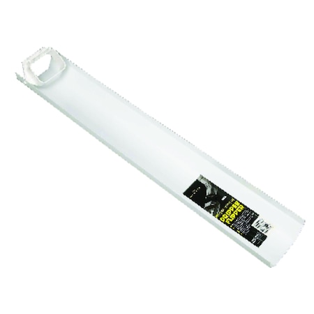Amerimax Home Products Amerimax 2.5 in. H X 4.5 in. W X 30 in. L White Vinyl Downspout Extension 37030